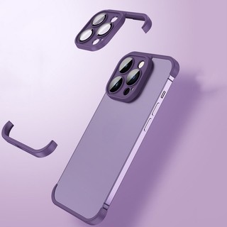 Không Khung Không Ốp Lưng Góc Miếng Lót TPU Ốp Lưng Cho iPhone 15 ProMax 15 14 Plus 13 12 Pro Max Với Kính Cường Lực Bảo Vệ Ống Kính T05