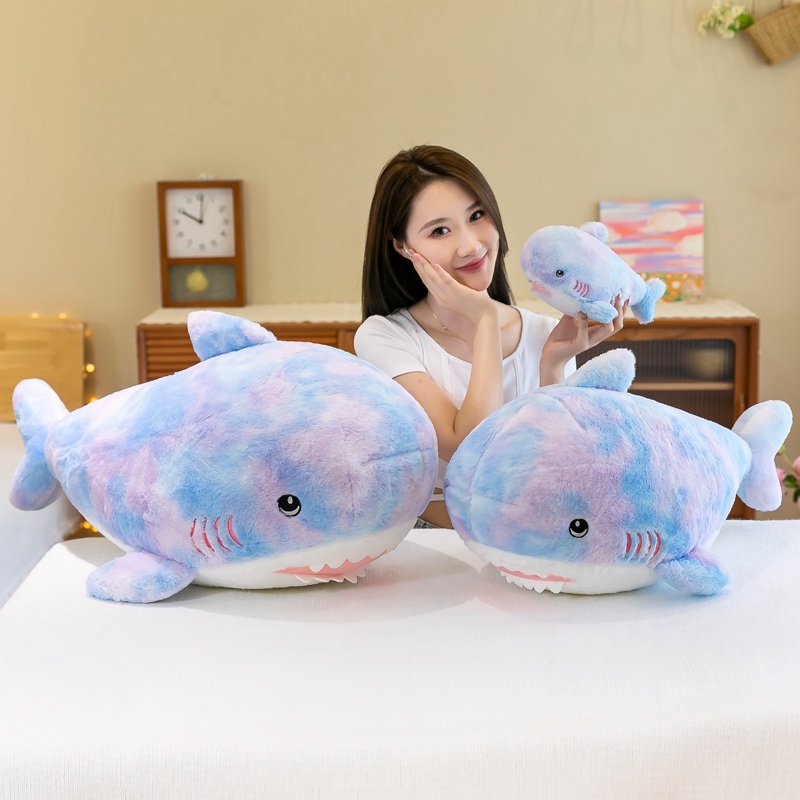 Gấu bông RYTANDA hình cá mập dễ thương dùng làm quà tặng sinh nhật/Giáng sinh cho trẻ em/trang trí nhà cửa