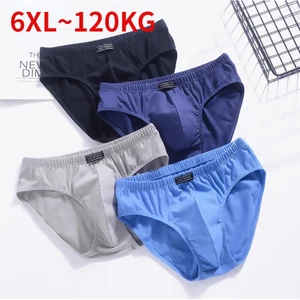Quần Lót Tam Giác Plus Size Chất Liệu Cotton Thoáng Khí Thời Trang Nam 6XL DF1086 120KG