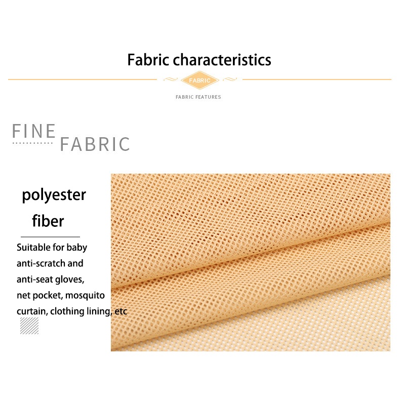 Vải Lưới Polyester Chống Muỗi, Phù Hợp Làm Màn và Áo Thun Thể Thao