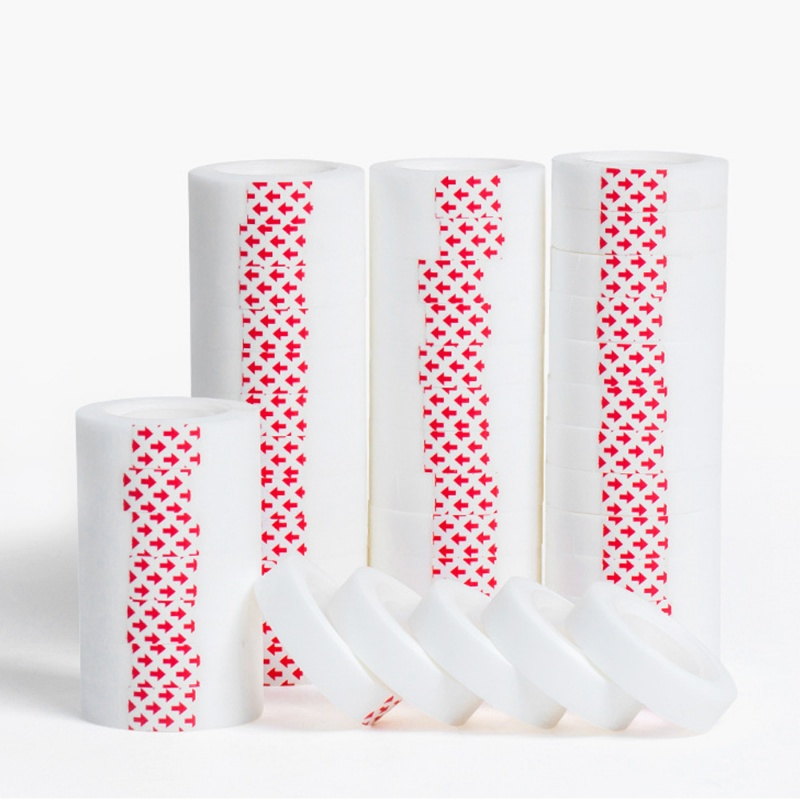 Cuộn Băng Keo Washi Trắng Trong Suốt 10m Dán Sửa Chữa Mặt Nạ