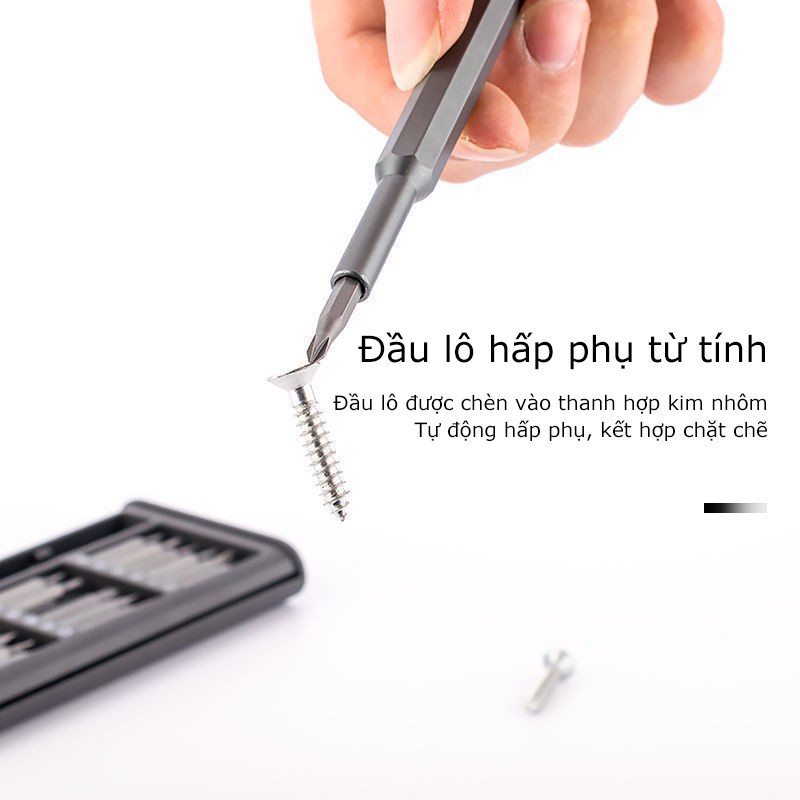 Bộ Tua Vít đa Năng Mini 24/32 đầu Nhỏ Sửa điện Thoại,Tô Vít Từ Tính Mở Laptop Mắt Kính đồng Hồ