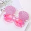 Kính râm dự tiệc BORAGETE Luau Trẻ em Người lớn Trẻ em Đảng ủng hộ Kính dự tiệc theo chủ đề bãi biển