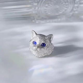 ⭐ Nhẫn Bạc Mắt Mèo Thiết Kế Độc Đáo Dễ Phối Đồ