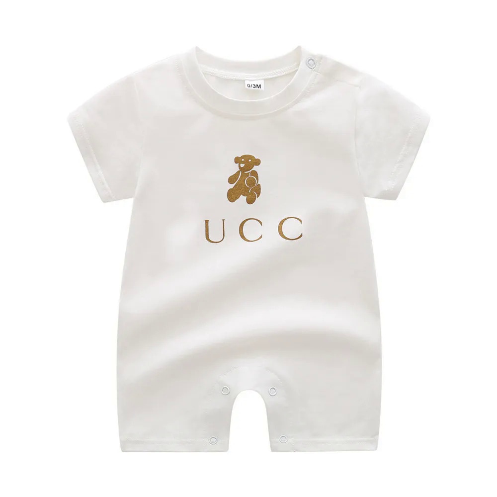 Áo Liền Quần Cho Bé Sơ Sinh Quần Áo Dài Tay Thiết Kế Cotton Romper Quần Áo Trẻ Sơ Sinh Bé Trai Bé Gái Jumpsuits 99KQ