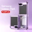 Ốp Điện Thoại Dẻo Nắp Gập Tráng Gương Sang Trọng Chống Sốc Cho Samsung Galaxy Z Flip 5 Z Flip 4 Z Flip 3 Flip 5 5G