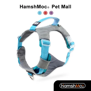 HamshMoc Mềm Chó Dây Có Thể Điều Chỉnh Áo Vest Chó Phản Quang Thú Cưng Khai Thác Điều Khiển Thoải Mái Khóa Phát Hành Nhanh Cho Đi Bộ Nhỏ Vừa Chó Lớn