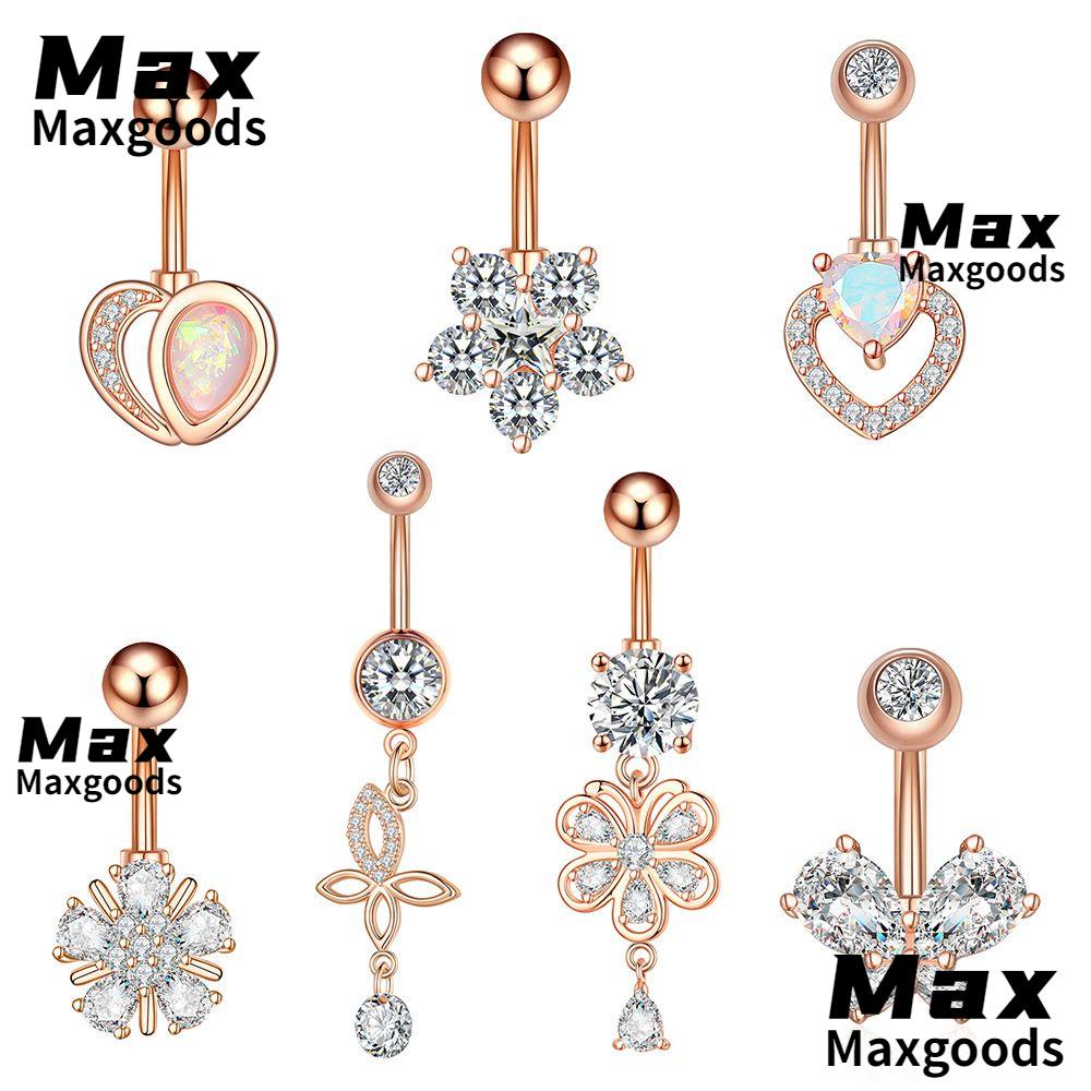 MAX=> Body Jewellery Belly Button Ring Piecing Ring Navel Rings Navel ...