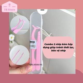 Nhíp gắp mi chuyên dụng BQI nhiều loại đầu cao cấp