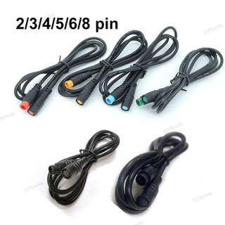 Dây Cáp Cảm Biến Tốc Độ Dài 1M M / F M8 2 3 4 5 6 Pin Chống Thấm Nước Dành Cho Xe Đạp Điện