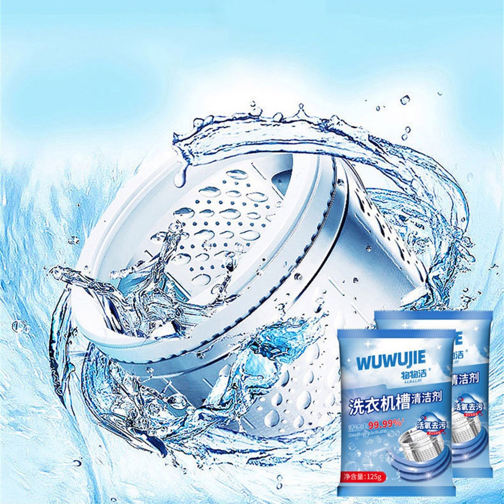 Ảnh Nước giặt máy giặt Aubess 3 125g x10 - Diệt 99% vi khuẩn, Oxy hoạt tính, Dùng cho mọi loại máy giặt 1