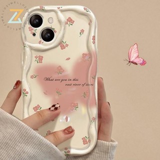 Oppo Reno 13F 5G Reno 13 Pro 5G Reno12 F Reno 12 Reno11 F Reno 11Reno 10 Reno 8T Reno 8Z Reno 7Z Reno8 Reno7 Reno6 Reno5 Ốp điện thoại silicon hình bướm nhòe hoa