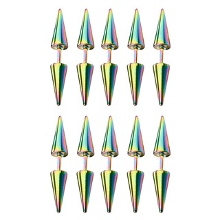 Nhẫn Tai Nón Spike Thời Trang Độc Đáo, Thiết Kế Tối Giản - 10 Chiếc