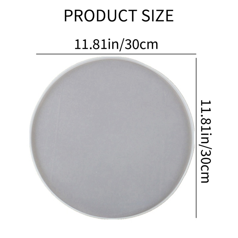 Khuôn silicone Hình Tròn 30cm Làm Đế Lót Ly Bằng epoxy resin epoxy resin Nghệ Thuật