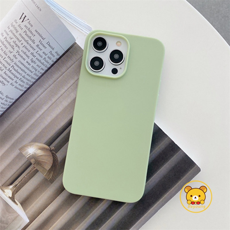 Ốp Điện Thoại Silicone Màu Trơn Mặt Nhám Chống Sốc Cho Samsung Galaxy S7 edge M33 M51