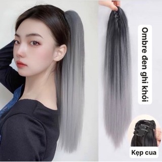 Tóc giả Ngoạm Thẳng Ombre Cao Cấp Cho Nữ HaminStore