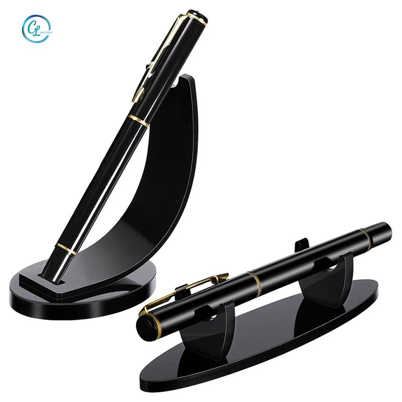 Set 2 Giá Đỡ Bút Bi Trưng Bày Bằng Acrylic