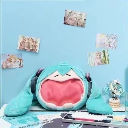 Ba Lô Đeo Vai Hình Hatsune Miku Nhồi Bông Cỡ Lớn Đa Năng Thời Trang Cho Nữ GT2
