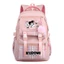 HT3 Sanrio Kuromi Ba Lô Dành Cho Nữ Sinh Viên Dung Tích Lớn Chống Thấm Nước In Thoáng Khí Thời Trang Cá Tính Túi