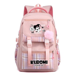 Gc2 Sanrio Kuromi Ba Lô Dành Cho Nữ Sinh Viên Dung Tích Lớn Chống Thấm Nước Thoáng Khí In Túi Cá Tính Thời Trang