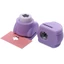 DARON Mini Giấy Puncher Rời Lá Tím Tông Đơ Giấy Thủ Công DIY Dụng Cụ Thêu Sò Mẫu Giáo Dập Nổi Đấm