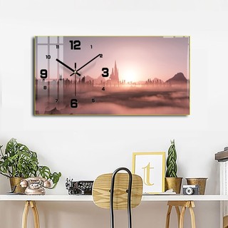 Tranh Đồng Hồ Treo Tường Phong Cảnh Thiên Nhiên - Tranh Tráng Gương Tri Ân Thầy Cô 20/11