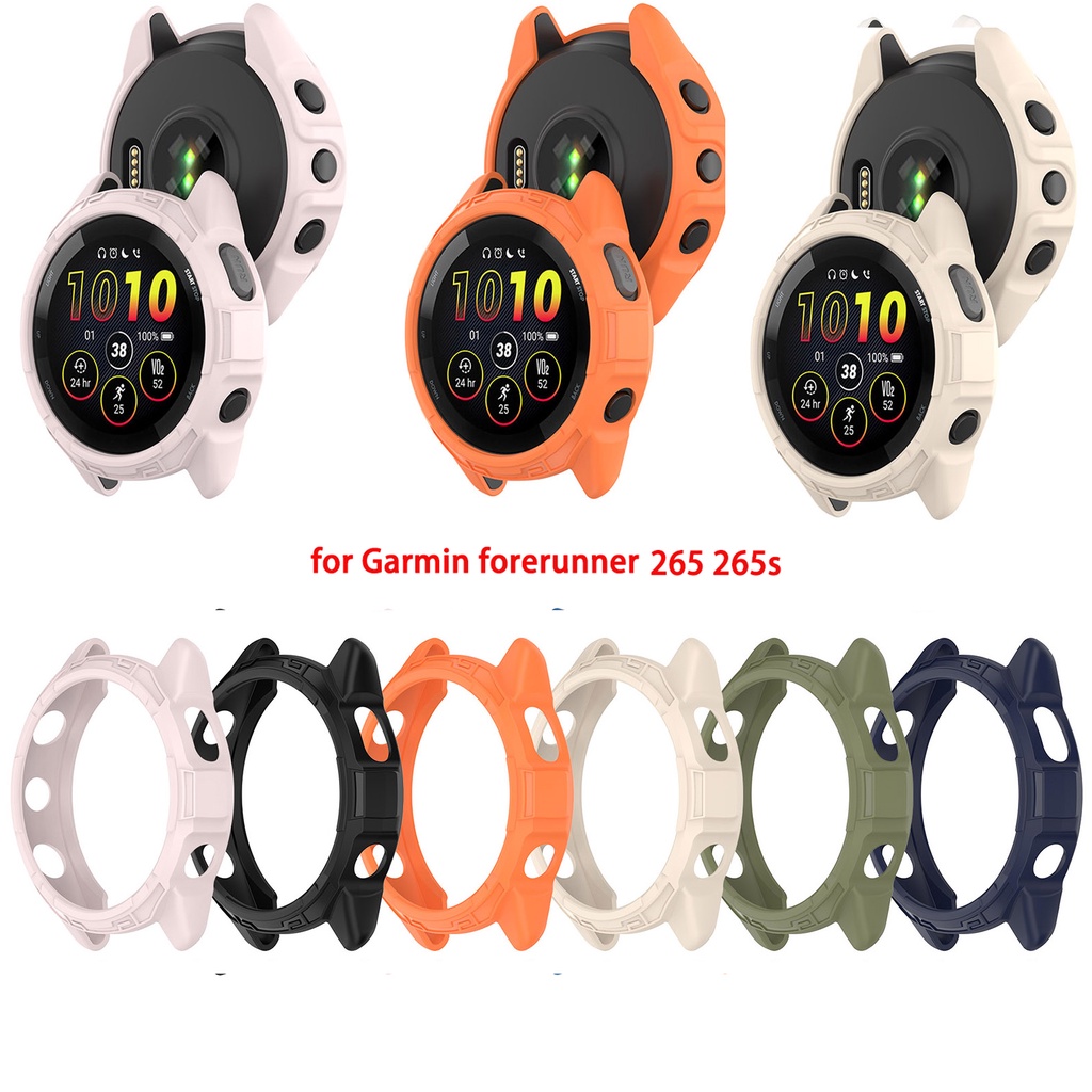 Ốp Bảo Vệ Bằng TPU Mềm Mỏng Cho Garmin Forerunner 265 265S | Shopee ...