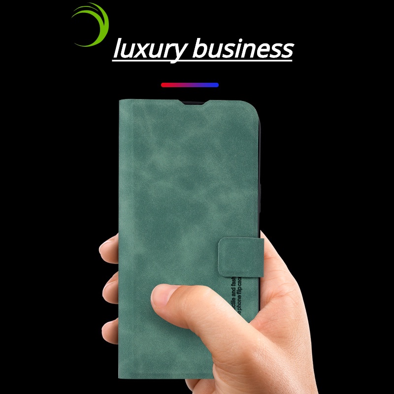 Vỏ Đơn Giản Chất Lượng Cao Tương Thích Cho Xiaomi 1 1s Mi Max 2 Mix 4 3 2 Ốp Điện Thoại Khóa Từ Tính Kinh Doanh Cảm Giác Da Mặt Sau Bao Da Lật