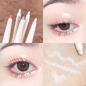 Bút Kẻ Mắt Ánh Ngọc Trai Lấp Lánh Tự Nhiên Thiết Kế Nhỏ Gọn Cho Học Sinh