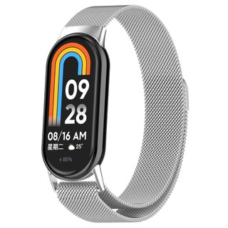 Dây đeo bằng thép không gỉ bằng kim loại cho Xiaomi Mi Band 10 / 9 / 8 miband 10