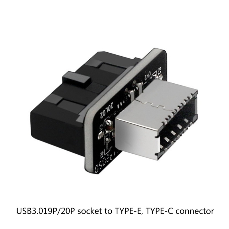 Bộ chuyển đổi BT USB 3 0 Type-E Female sang 19-Pin Male để kết nối bo mạch chủ bên trong - Bộ chia tiêu đề dọc cho loại