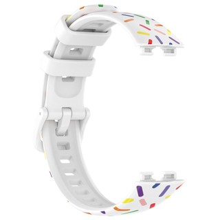 Dành Cho Huawei Band 8 / 9 / 10 Vỏ Bảo Vệ Màn Hình Kính Cường Lực / In Dây Đeo Silicon Đồng Hồ Thông Minh Thay Thế Dây Đeo Tay