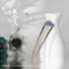 Simple Hair Fork Cùng kim loại Hair Trâm Vỏ Giấy Chải Tóc In Lưới Đỏ Cùng U Hợp Kim Hair Fork Sắt