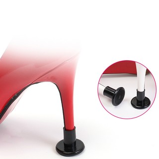 Cao Gót Bảo Vệ Lấp Lánh Trong Suốt Gót Chặn Gót Chân Sửa Chữa Mũ Có Cho Nữ Giày Giảm Thanh Chống Trơn Trượt Phụ Kiện Giày 2PC