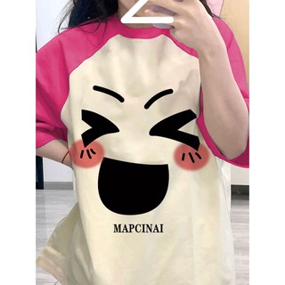 Áo Thun 100% Cotton Tay Ngắn Dáng Rộng Thời Trang Hàn Quốc Cho Nữ