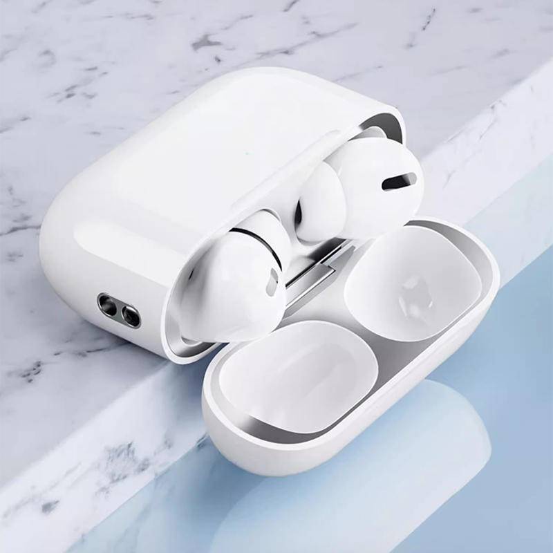 Dành Cho AirPods Pro 2 Bao Chống Bụi Chống Trầy Xước Da Miếng Dán Cho AirPods 3 2 1 Chống Bụi Bảo Vệ Phim
