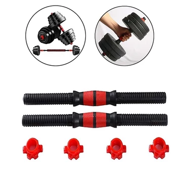 Bộ Thanh Đòn Tạ Tay 40cm/50cm – Tay Cầm Tạ Lắp Tạ Đĩa Tập Gym, Tập Tay, Vai, Ngực Tại Nhà
