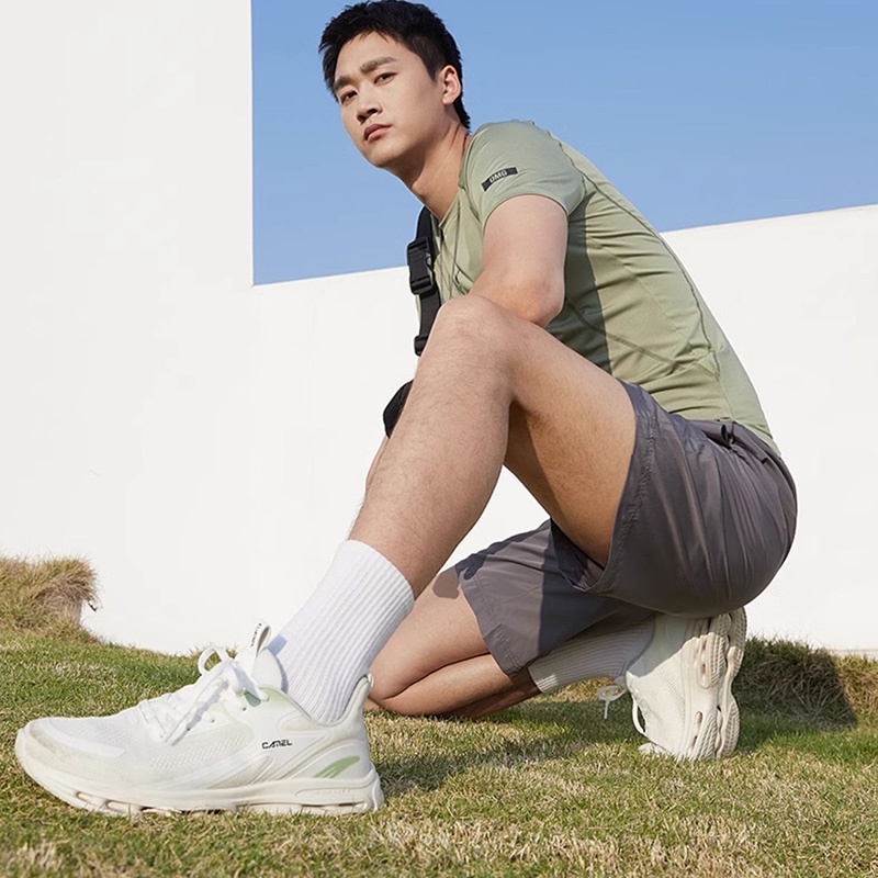Ảnh Quần Short Thể Thao CAMEL CROWN Nam Mỏng Thoáng Khí Quần Dệt Thoáng Mát Nhanh Khô Quần 4
