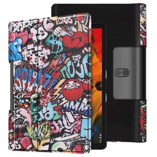 Bao Da PU Mỏng Nhẹ Kèm Giá Đỡ Đứng Thời Trang Sang Trọng Cho Lenovo Yoga YT-X705F YT-X705L 2019 Yoga Tab 5 10.1 inch