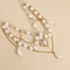 Vòng cổ chocker ngọc trai đính hạt, thời trang thanh lịch cho buổi tiệc