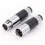 BTM XLR Nam Nữ Phích Cắm Kết Nối XLR Cân Bằng Phích Cắm 3 Chân XLR Kết Nối Micro Cáp Kết Nối Ổ Cắm