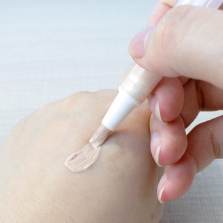 Lọ Rỗng Đựng Kem Nền Dạng Lỏng Kèm Cọ Trang Điểm Tiện Dụng