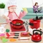 Bộ Đồ Chơi Nhà Bếp Mô Phỏng Dành Cho Trẻ Em,đồ chơi nấu ăn cho bé,Mô Phỏng Dụng Cụ Nấu Ăn Và Dao Kéo Nhà Bếp