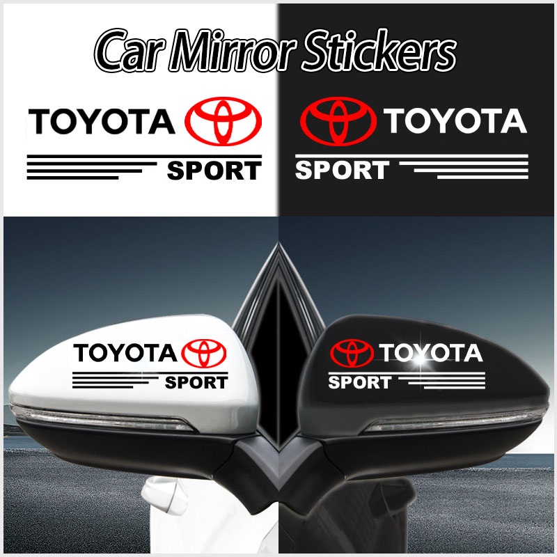 Miếng Dán Chống Trầy 20% Cho Gương Chiếu Hậu Xe Hơi Toyota Hilux Innova Corolla Cross Rush Calya Yaris Vios Avanza