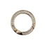 3 Khóa O-Ring lò xo, Vàng đen bạc 35mm Carabiner, Kẹp tròn chất lượng cao Kẹp ví Túi xách Khóa