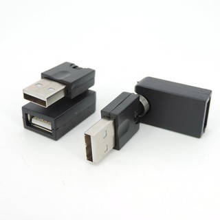 Cáp Nối Dài Chuyển Đổi USB A 2.0 Đầu Đực Sang Đầu Cái Xoay 360 Độ Linh Hoạt