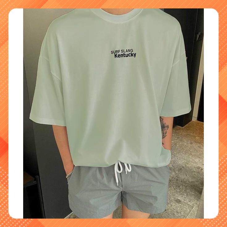Áo thun Stee Cổ tròn KENTUCKY Localbrand ICVCVVI Unisex Menwear Cotton