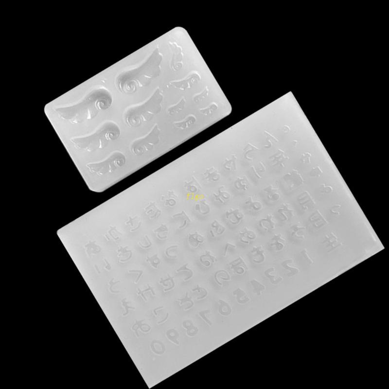 Khuôn Silicone Làm Trang Sức Đổ Epoxy Resin Dạng Cát Chảy