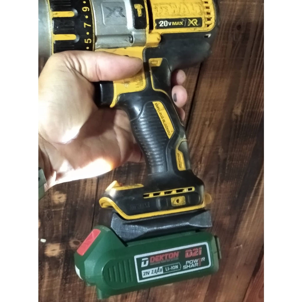 Đế Chuyển pin Dekton D21 cho máy dewalt 20v KMS Shopee Việt Nam