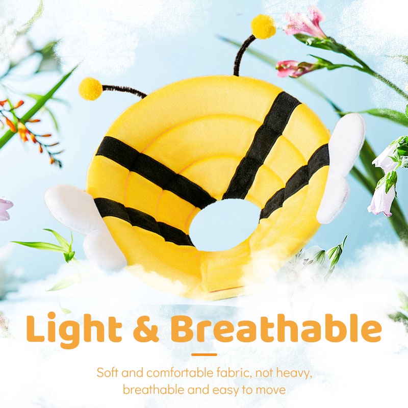 HamshMoc Chó Mềm Cổ Elizabethan Cổ Nhẹ Phục Hồi Thú Cưng Cổ Chống Cắn Liếm Vết Thương Dùng Để Phục Hồi Vết Thương Chữa Bệnh Sau Khi Phẫu Thuật Cho Chó Mèo Thú Cưng